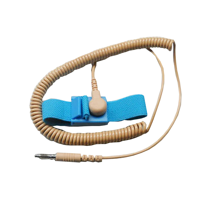 유선이있는 안티 스틱 손목 스트랩