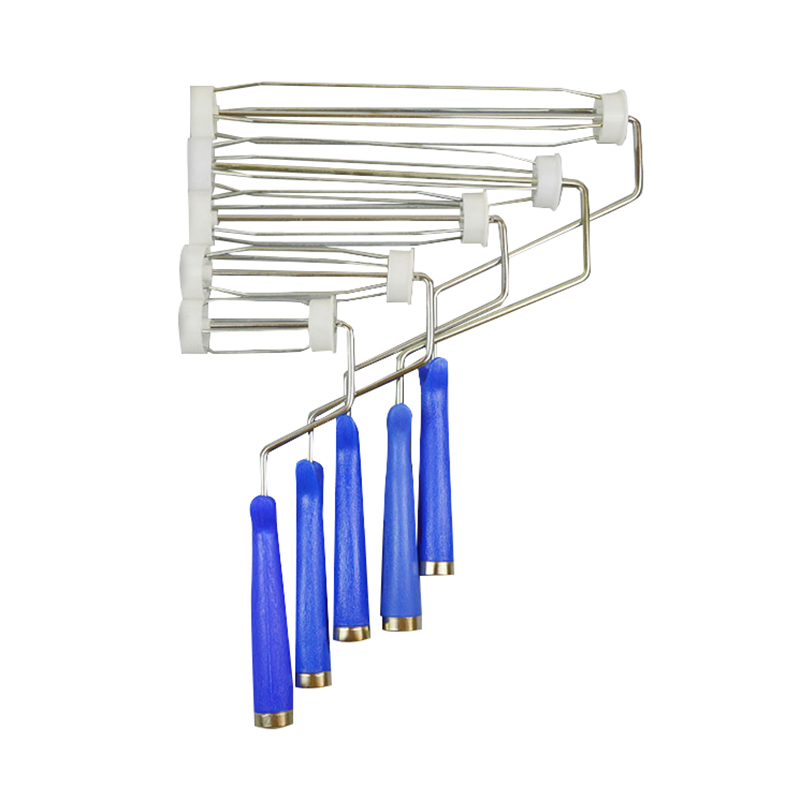 PE 스티커 롤러 짧은 손잡이