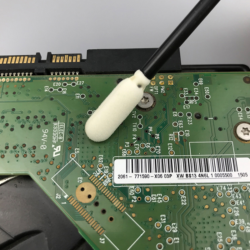 스폰지 헤드 청소 면봉